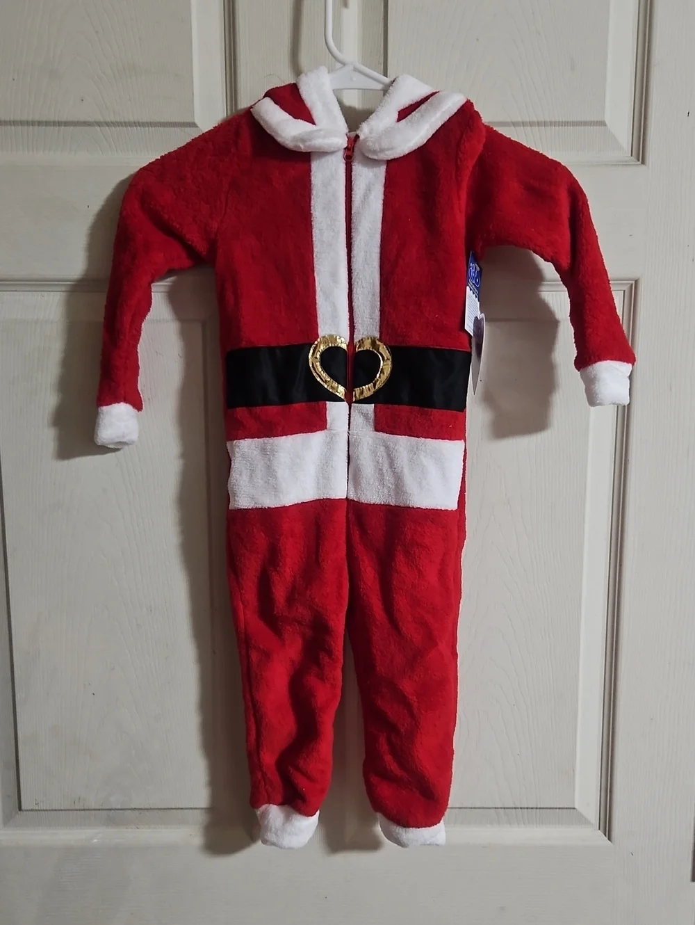 BMAGICAL BY BTWEEN ONE PIECE SANTA PAJAMA: NEW WITH TAGS: SIZE 2T